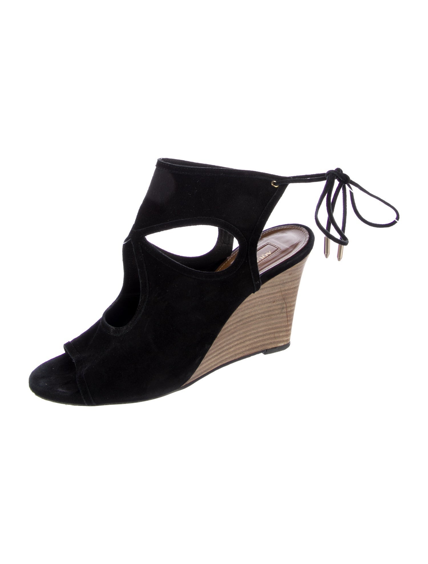 Aquazzura Suede Espadrilles