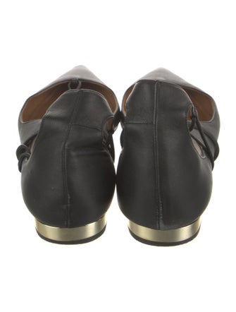 Aquazzura Leather Ballet Flats