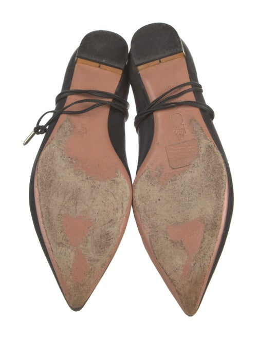 Aquazzura Leather Ballet Flats