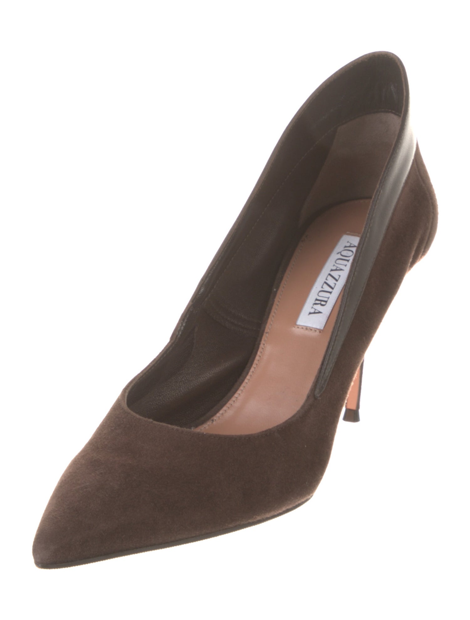 Aquazzura Suede Pumps