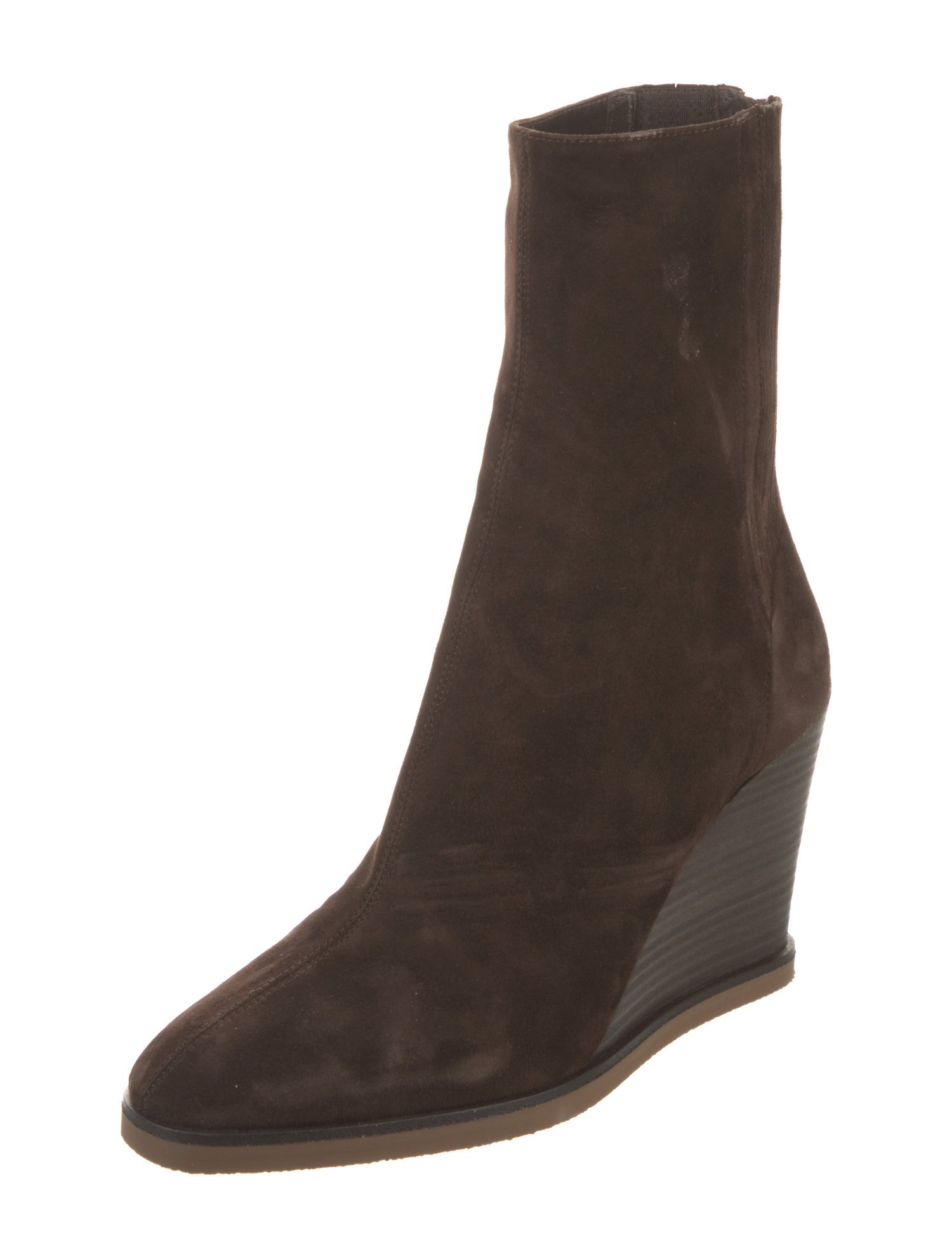 Aquazzura Suede Sock Boots