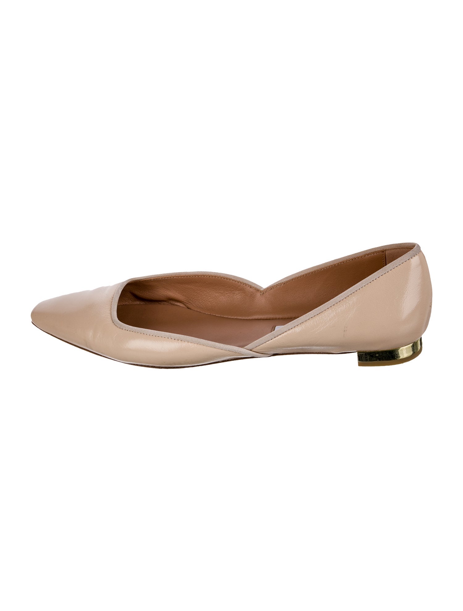 Aquazzura Leather Ballet Flats