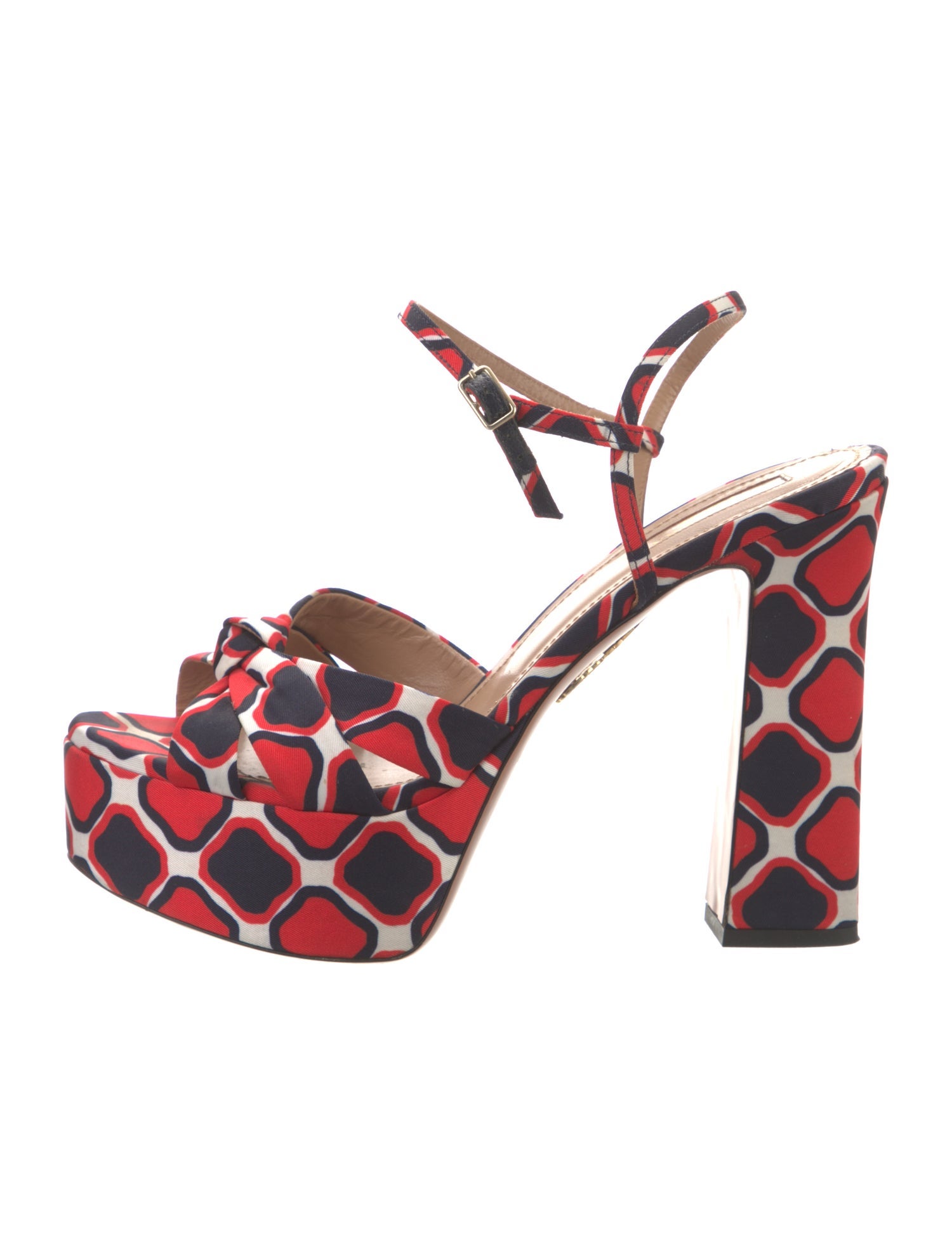 Aquazzura Printed Sandals