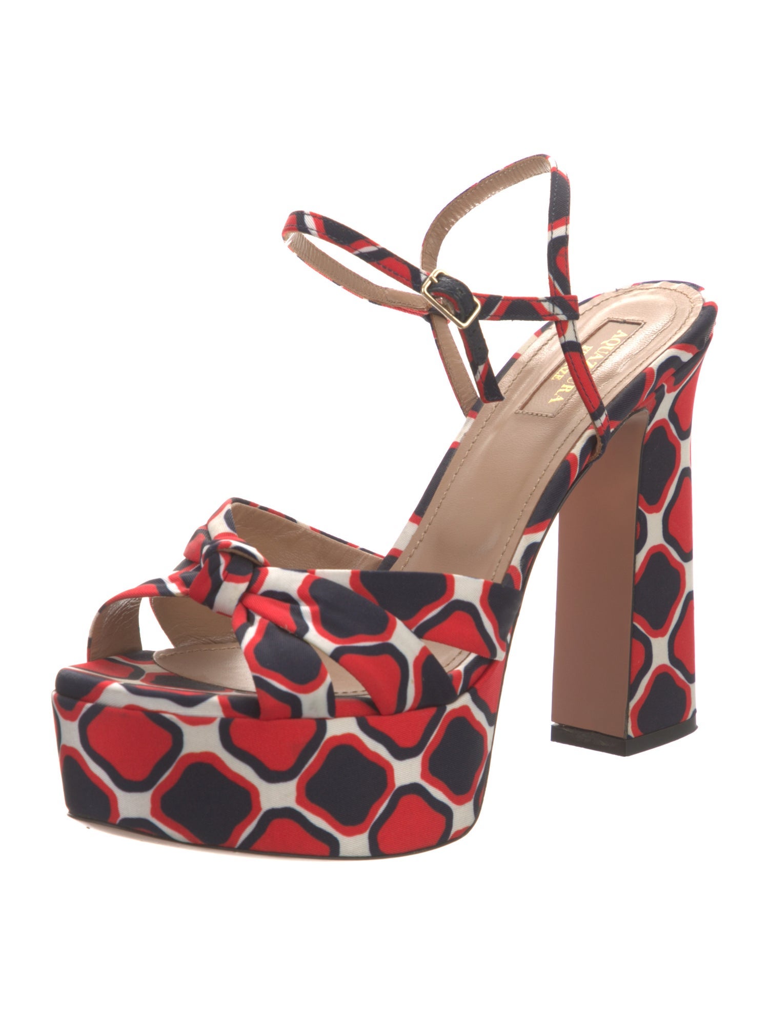 Aquazzura Printed Sandals