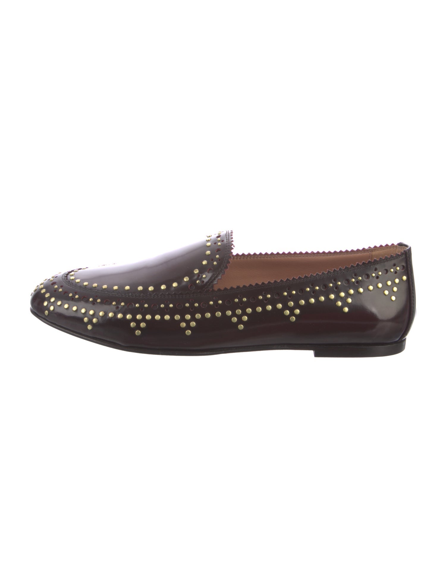 Aquazzura Leather Loafers