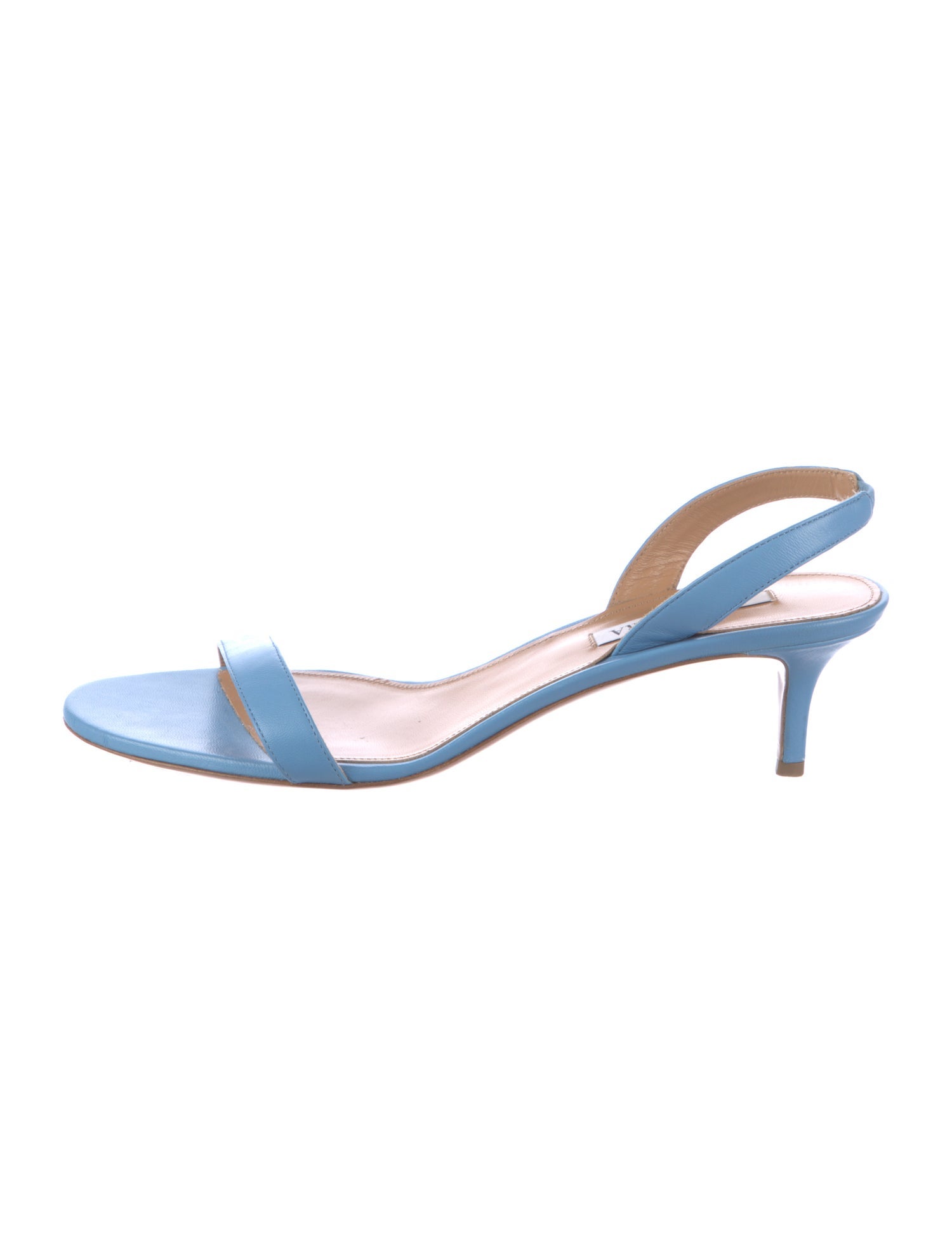 Aquazzura Leather Slingback Sandals