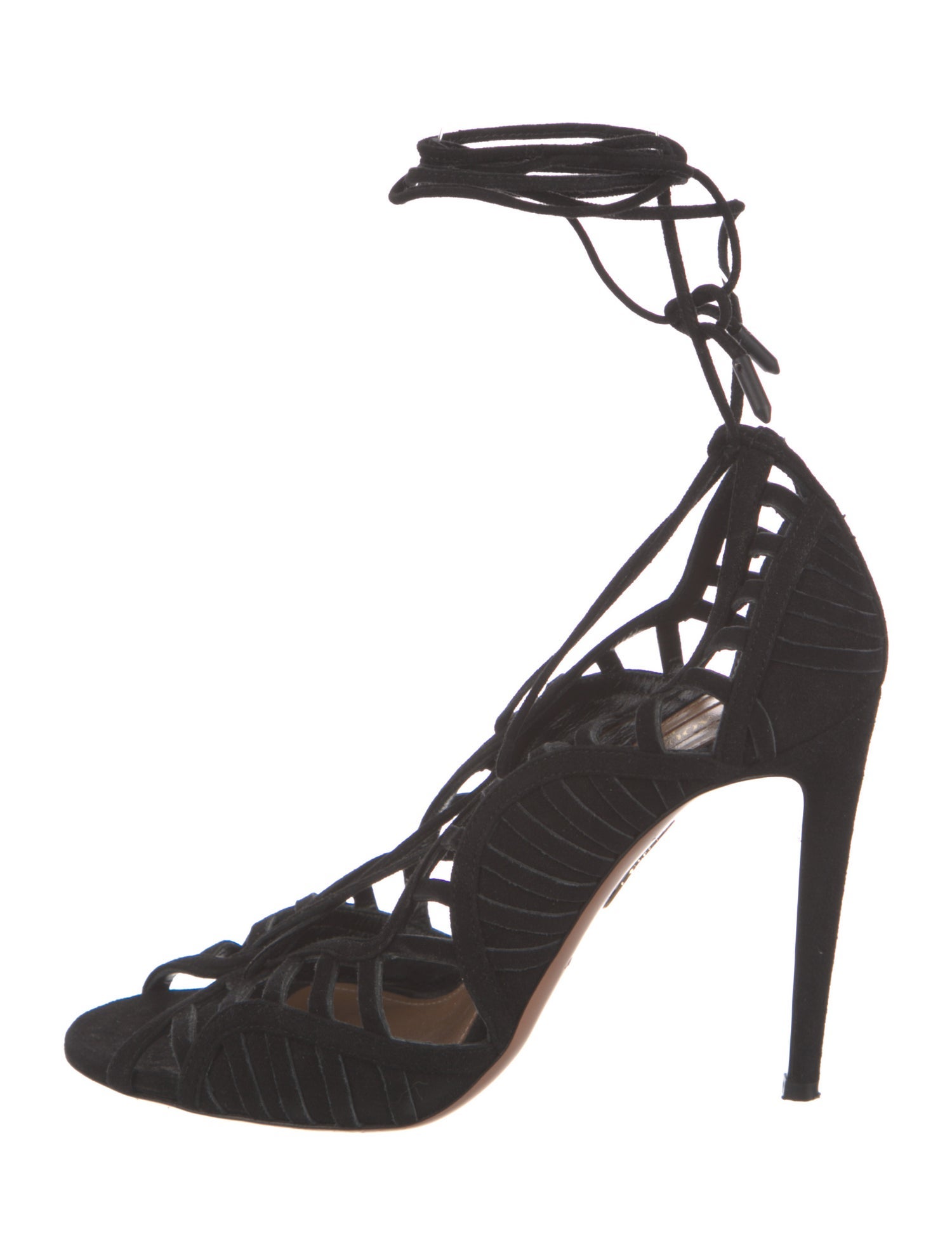 Aquazzura Suede Pumps