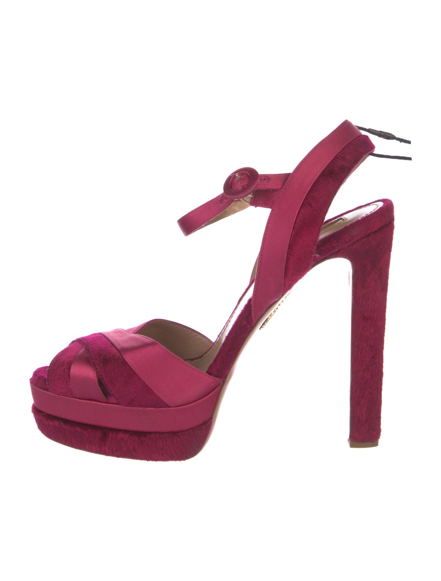 Aquazzura Satin Sandals
