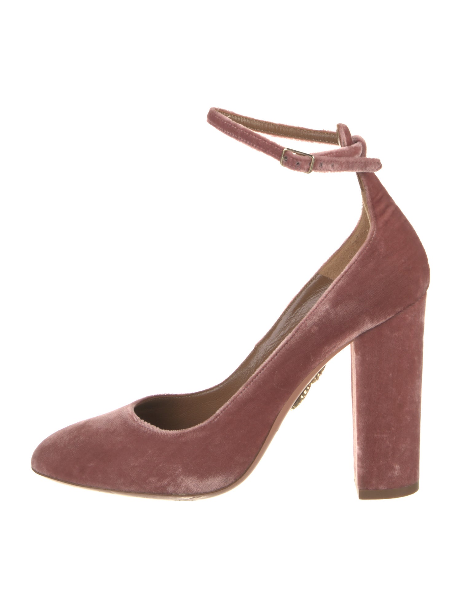 Aquazzura Velvet Pumps