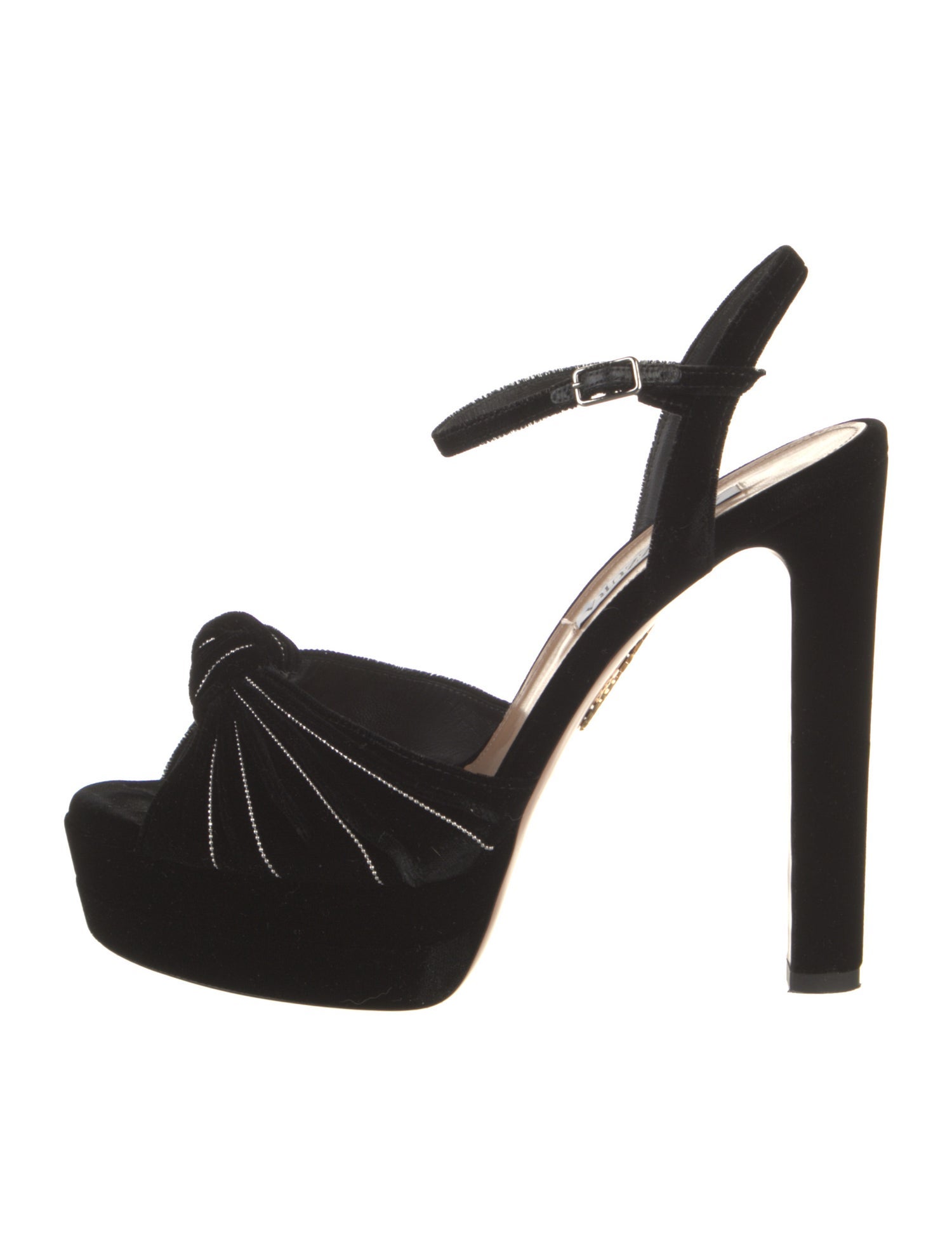 Aquazzura Velvet D'Orsay Pumps