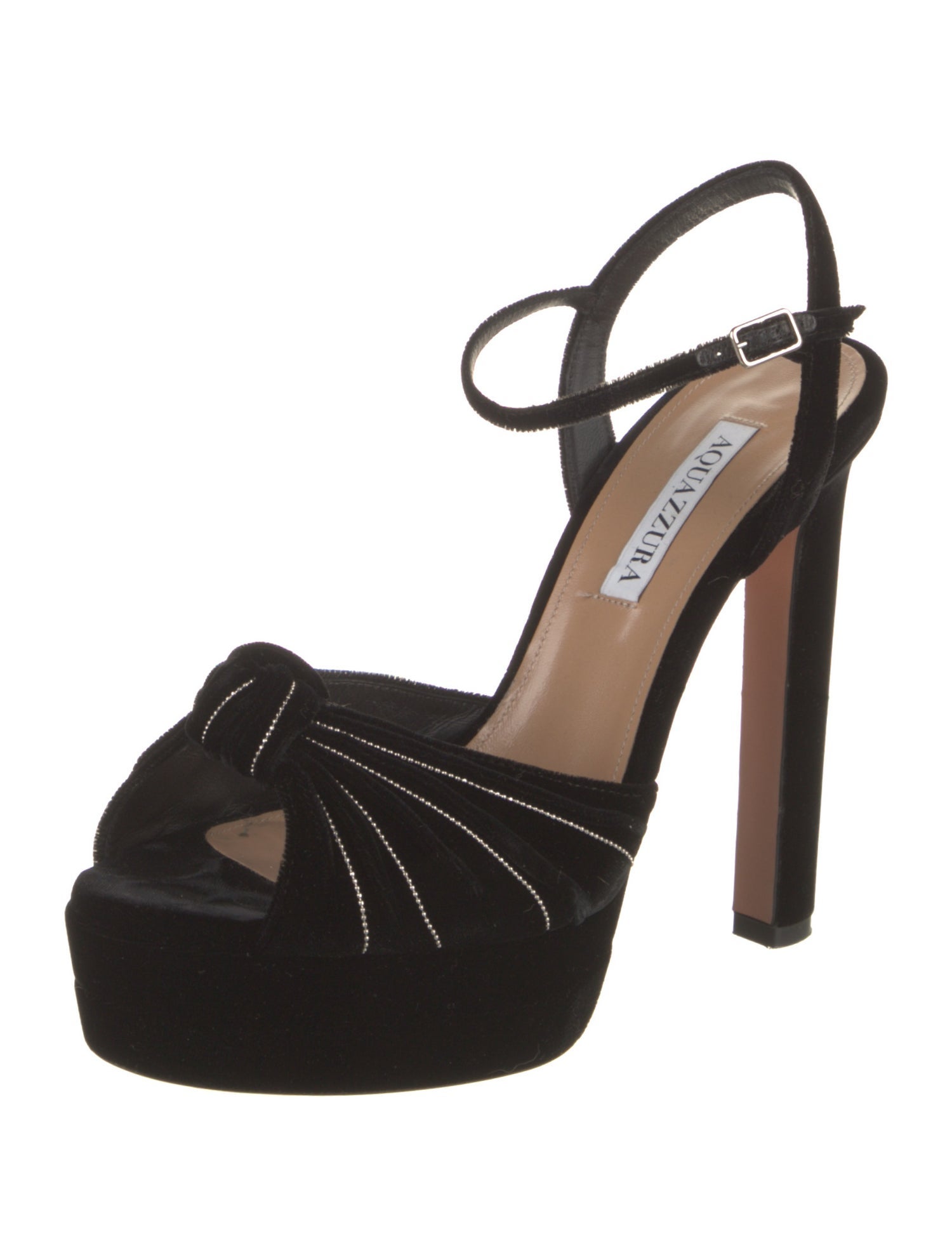 Aquazzura Velvet D'Orsay Pumps