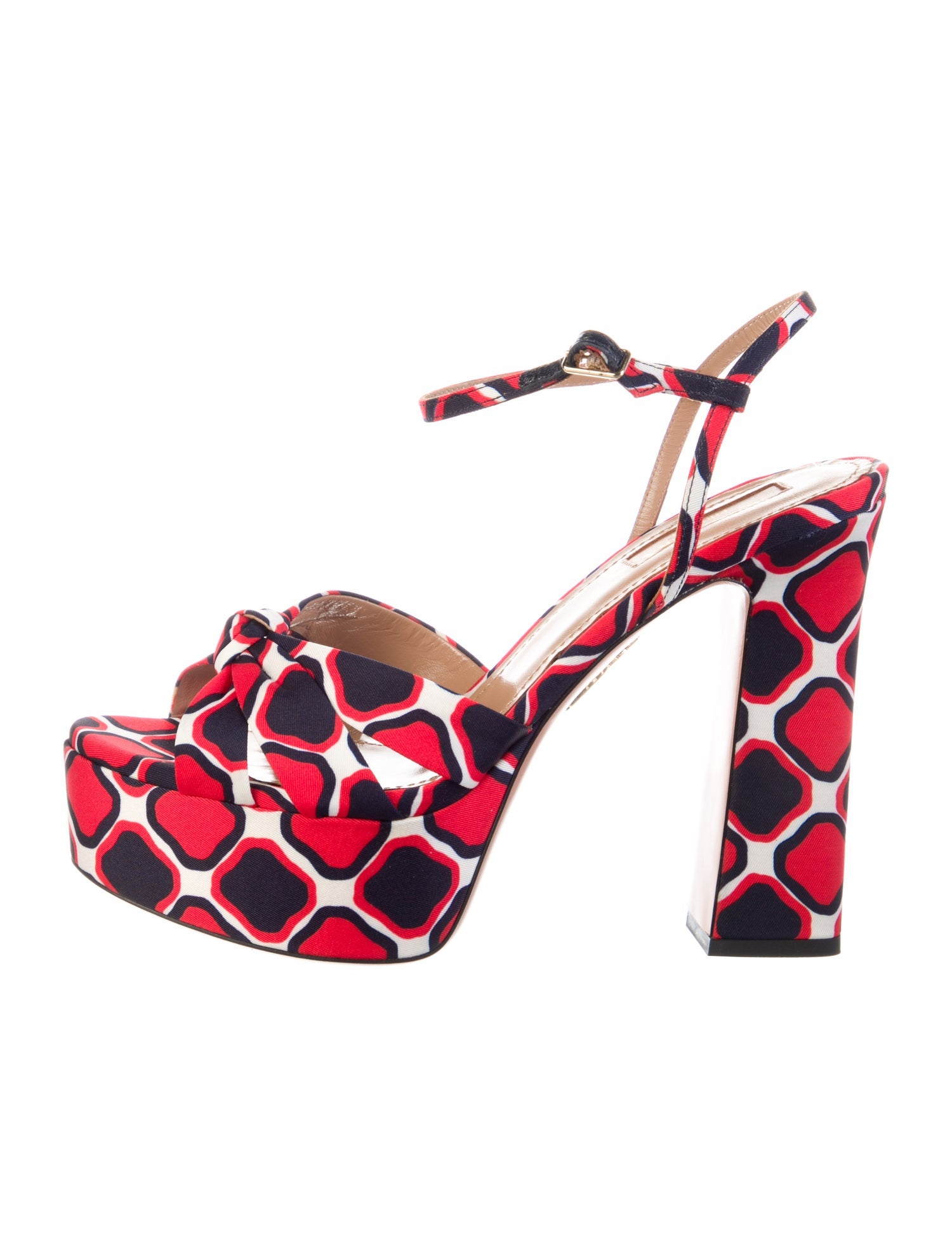 Aquazzura Printed Sandals
