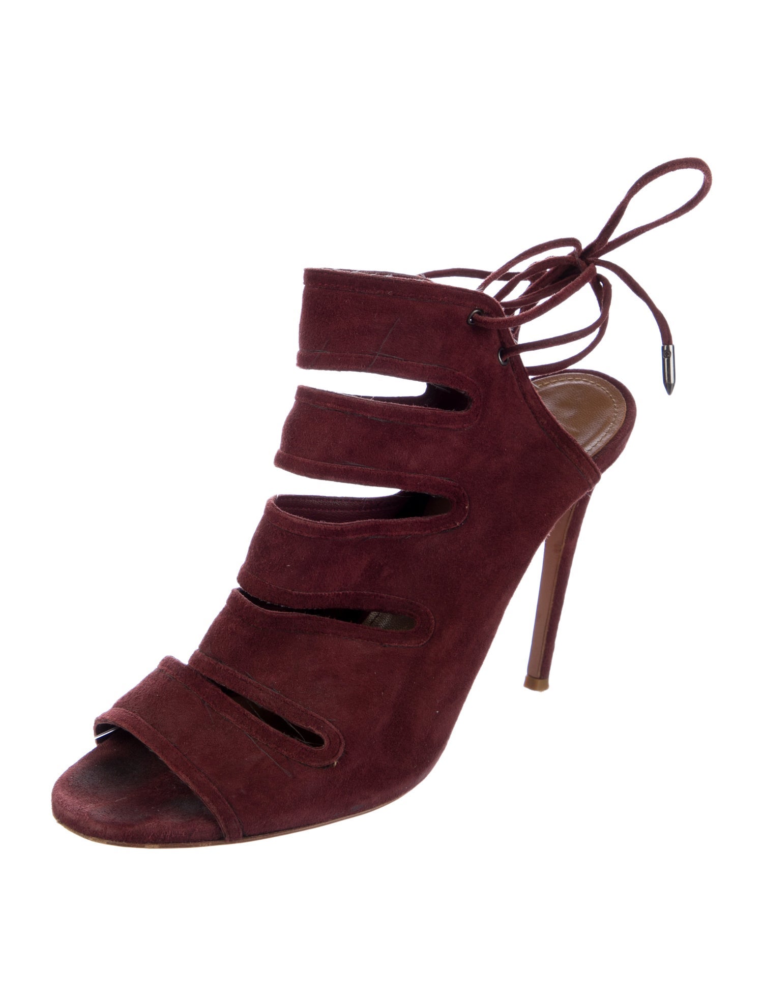 Aquazzura Suede Sandals