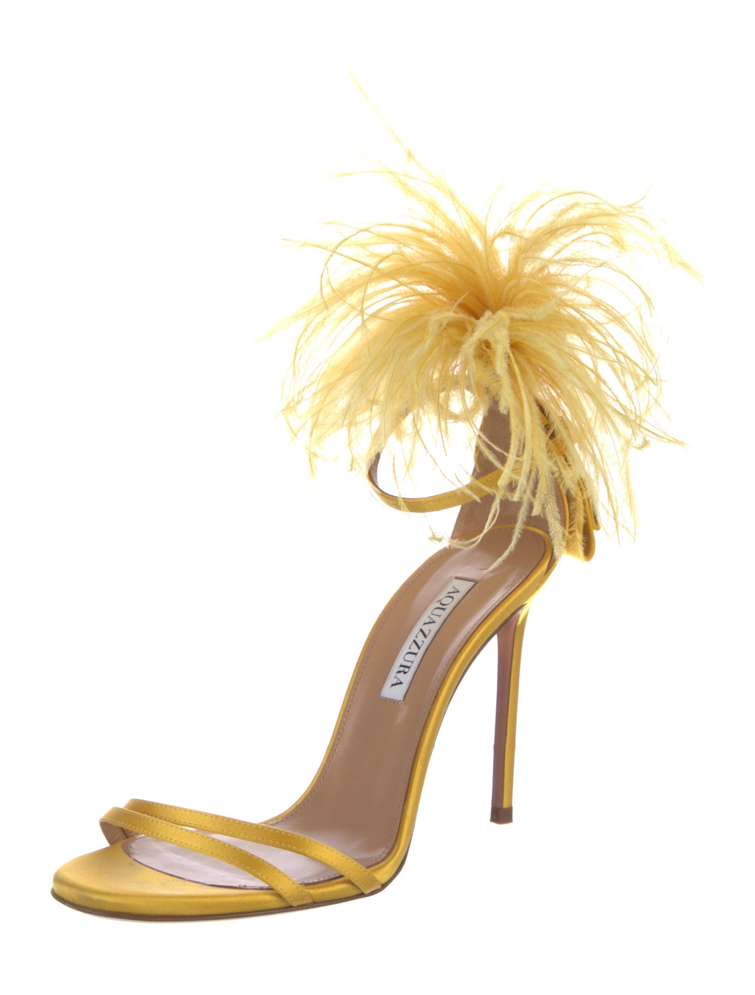 Aquazzura Satin Sandals