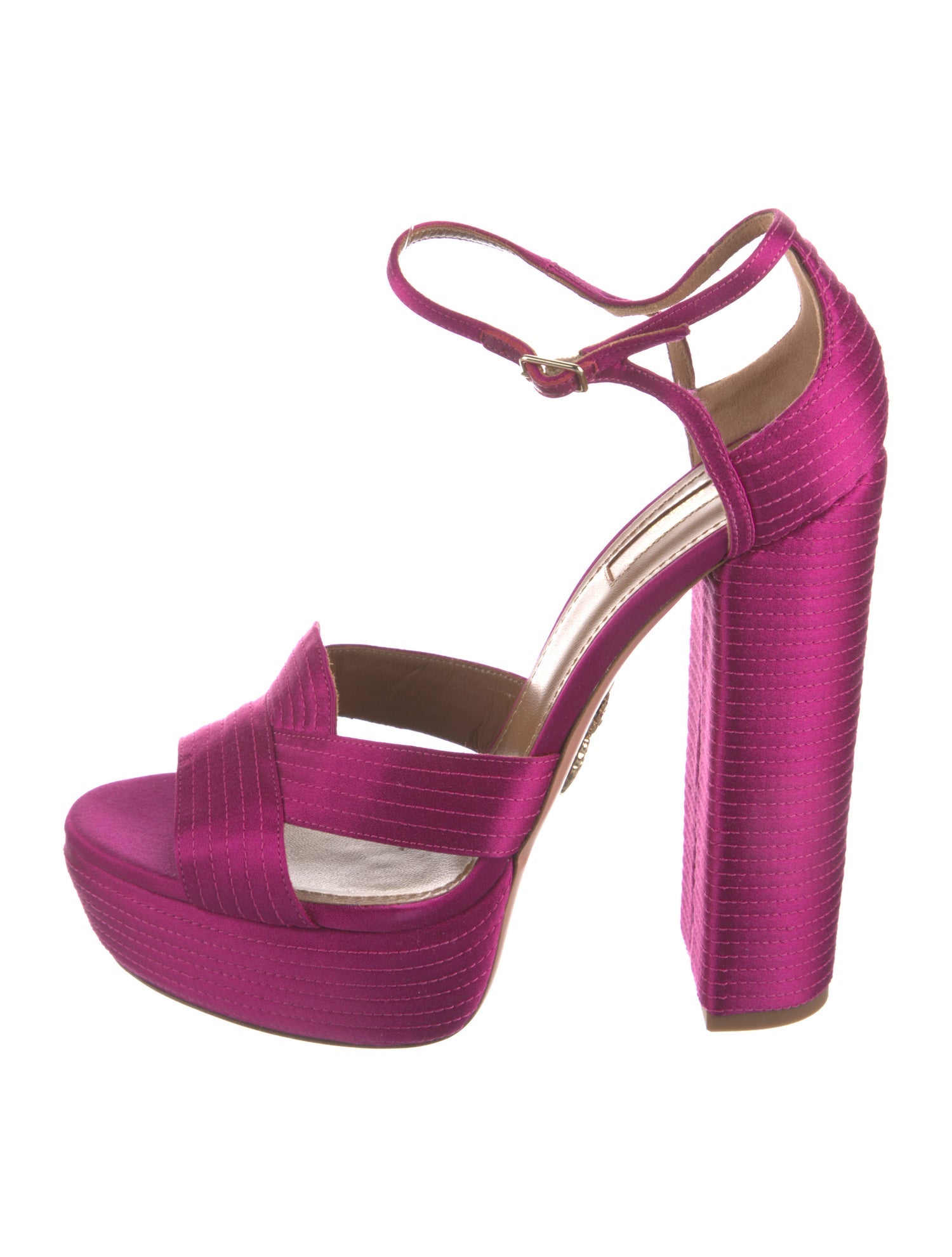Aquazzura Satin D'Orsay Pumps