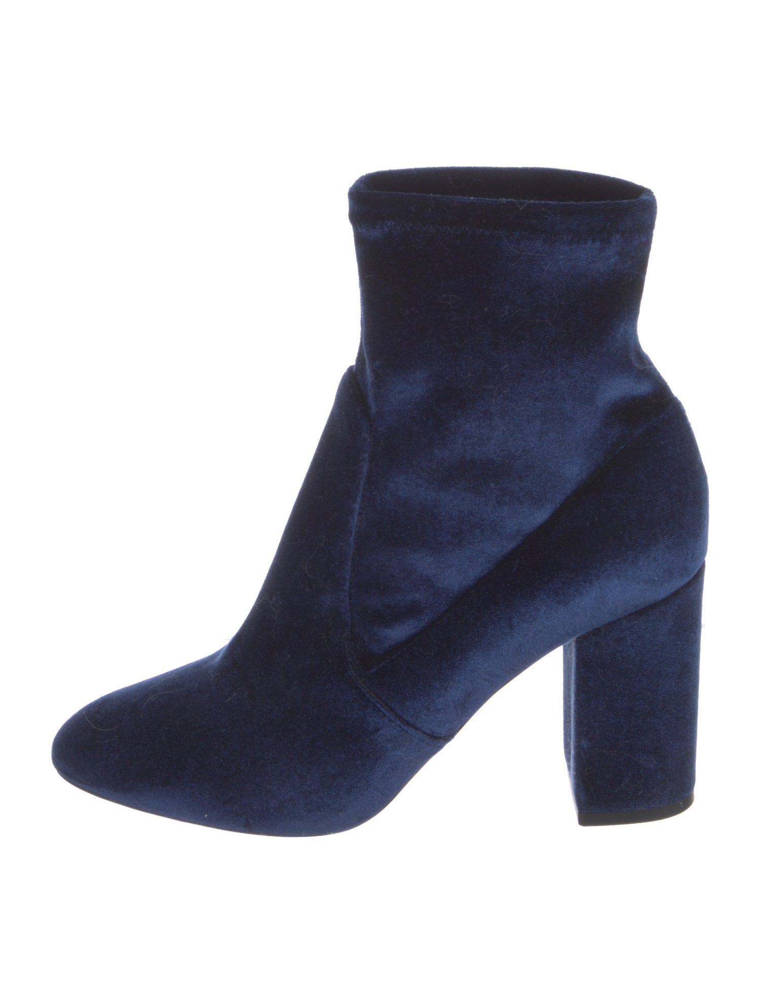 Aquazzura Velvet Sock Boots