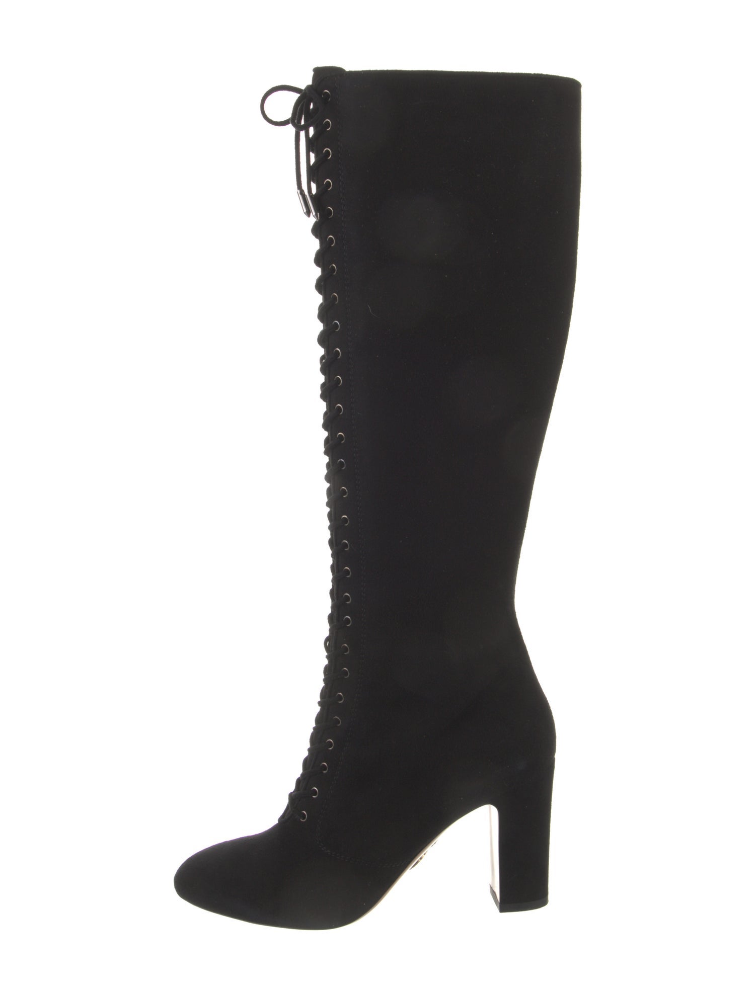 Aquazzura Suede Lace-Up Boots