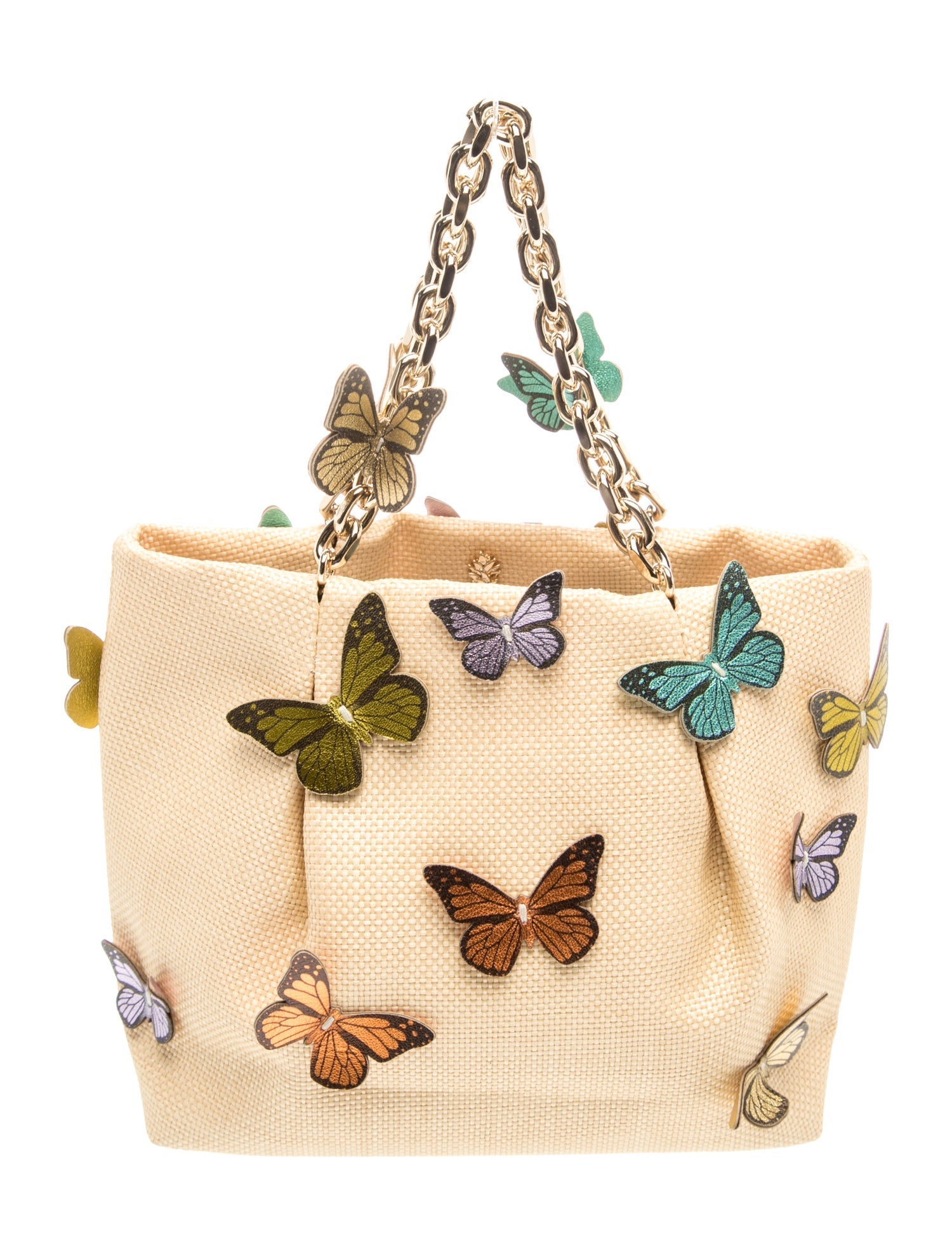 Raffia Top Handle Bag w/ Tags