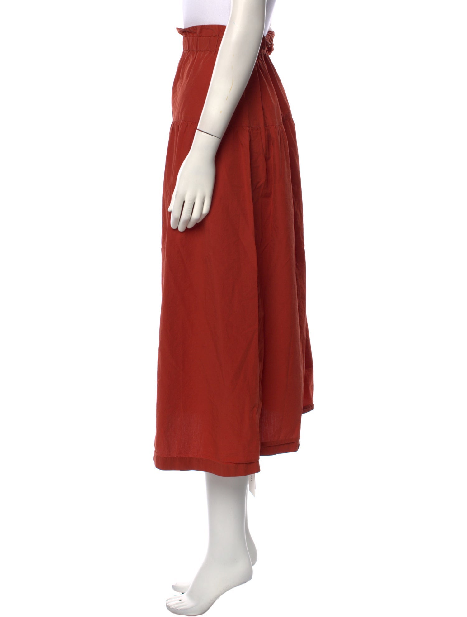 Araks Ruffle Embellishment Midi Length Skirt