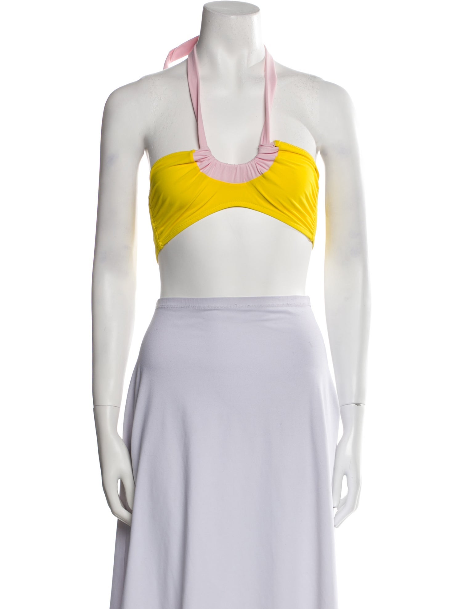 Araks Nylon Halterneck Crop Top