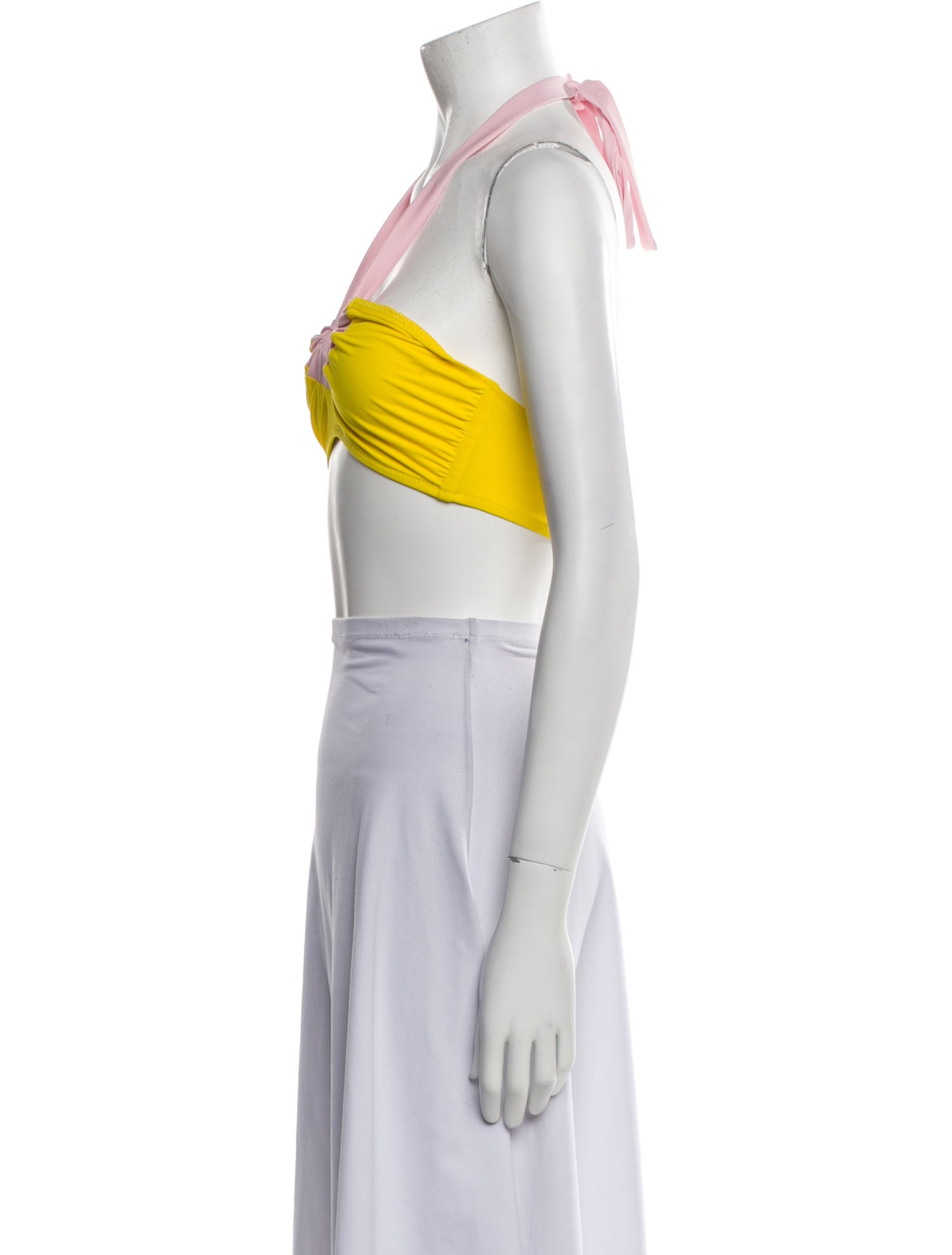 Araks Nylon Halterneck Crop Top