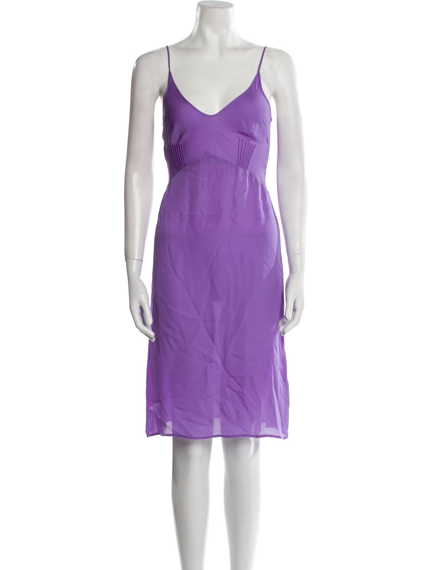 Araks Silk Knee-Length Dress