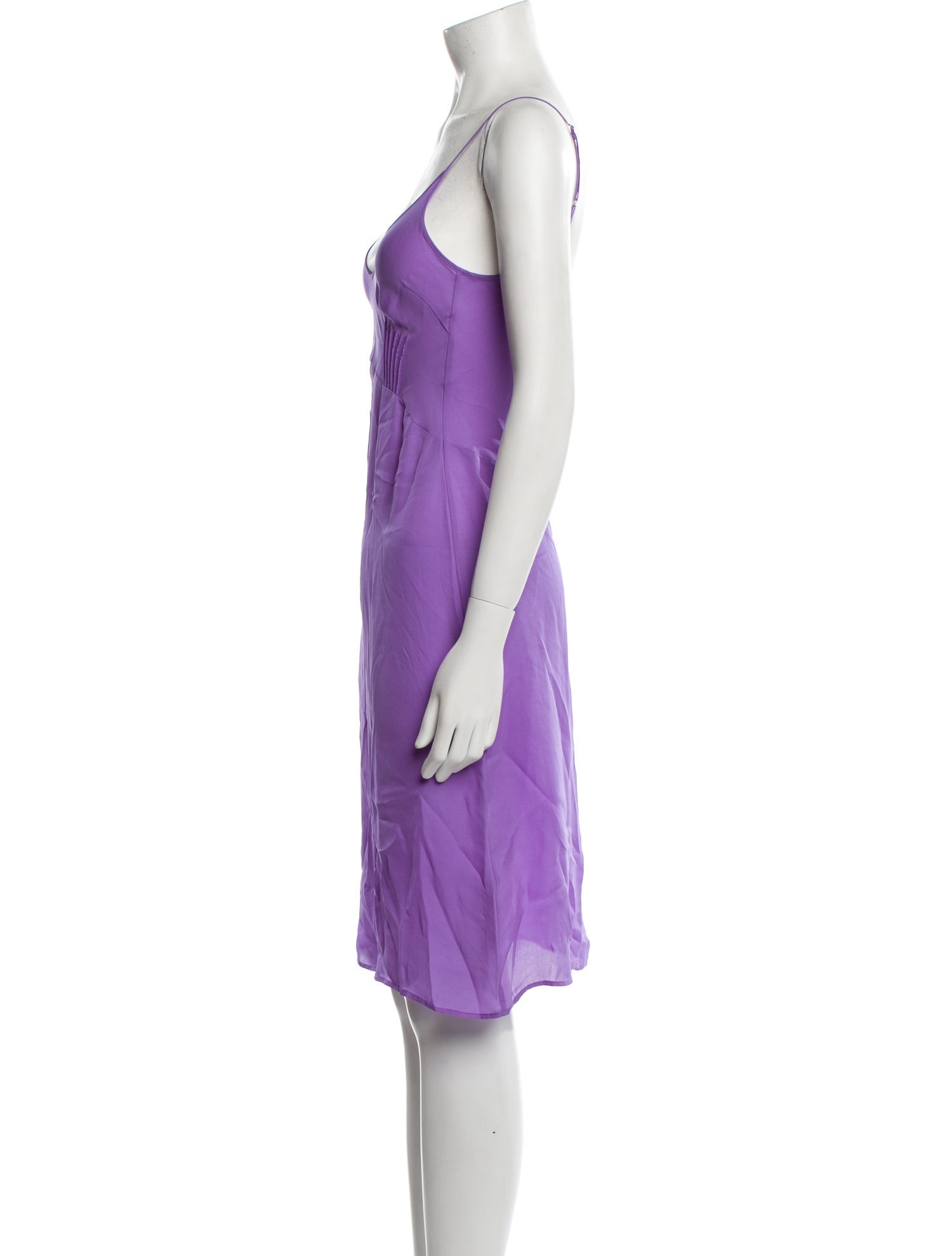 Araks Silk Knee-Length Dress
