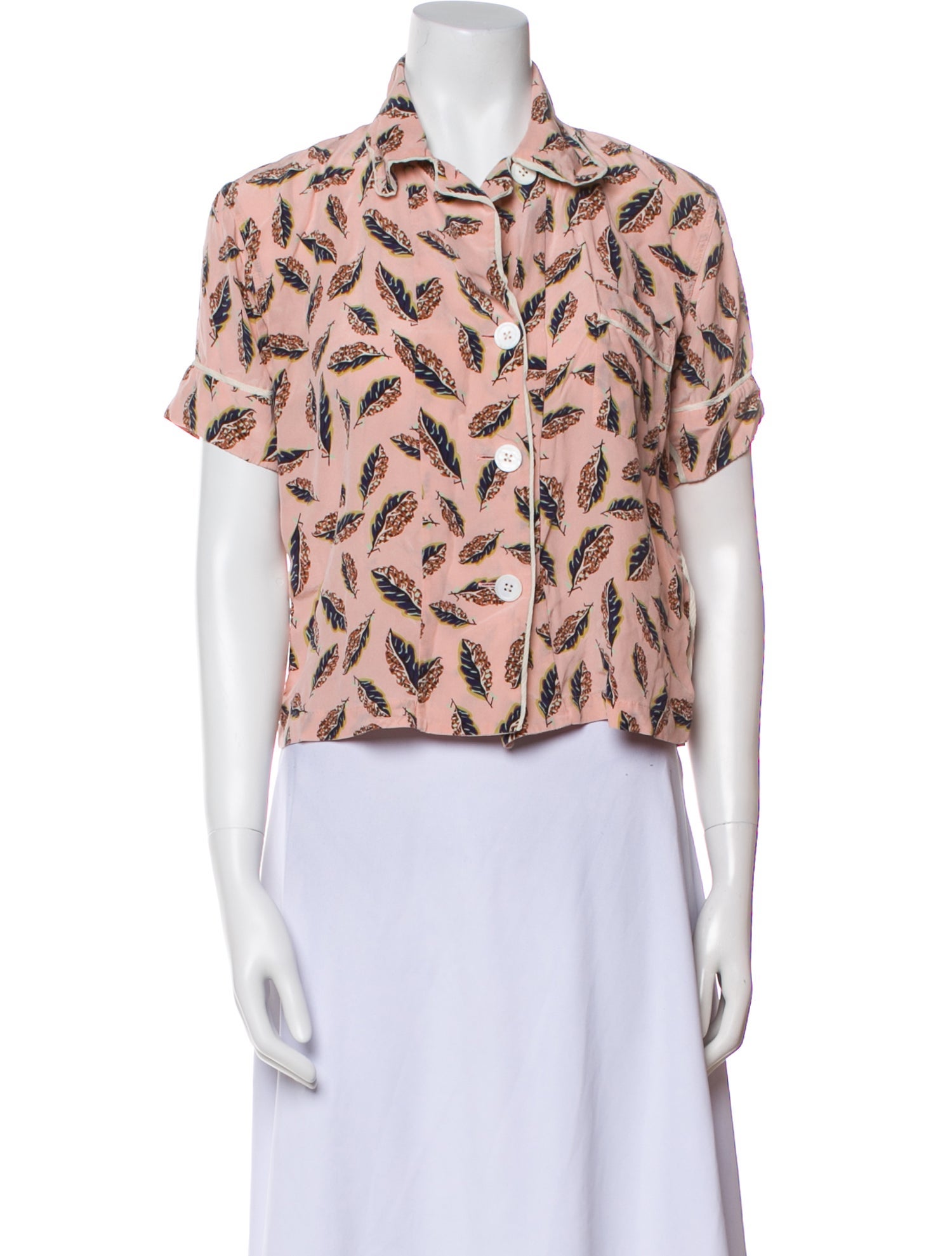 Araks Silk Printed Pajamas