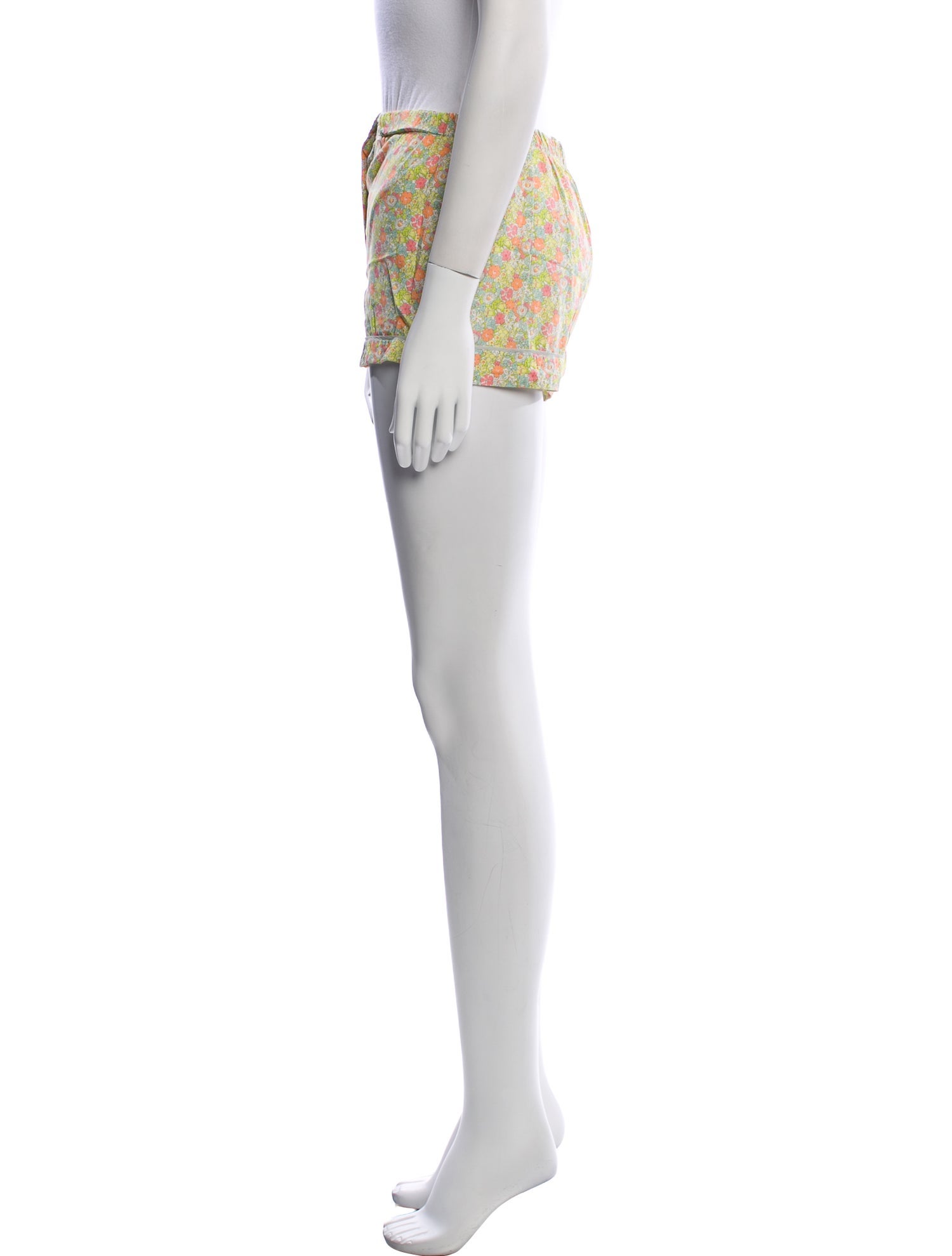 Araks Floral Print Embroidered Accent Pajamas