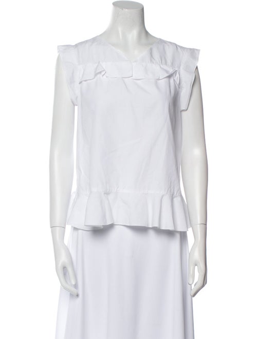 Araks V-Neck Sleeveless Blouse