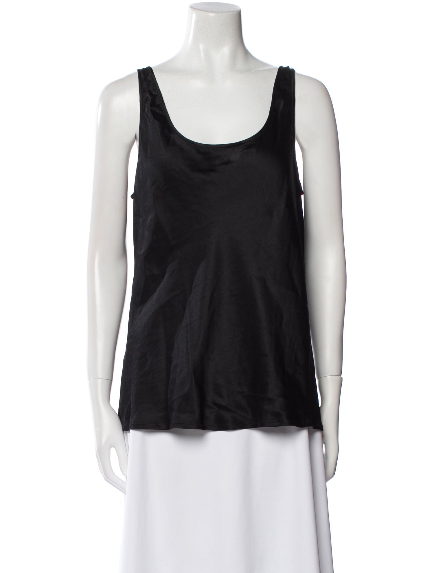 Araks Silk Scoop Neck Top