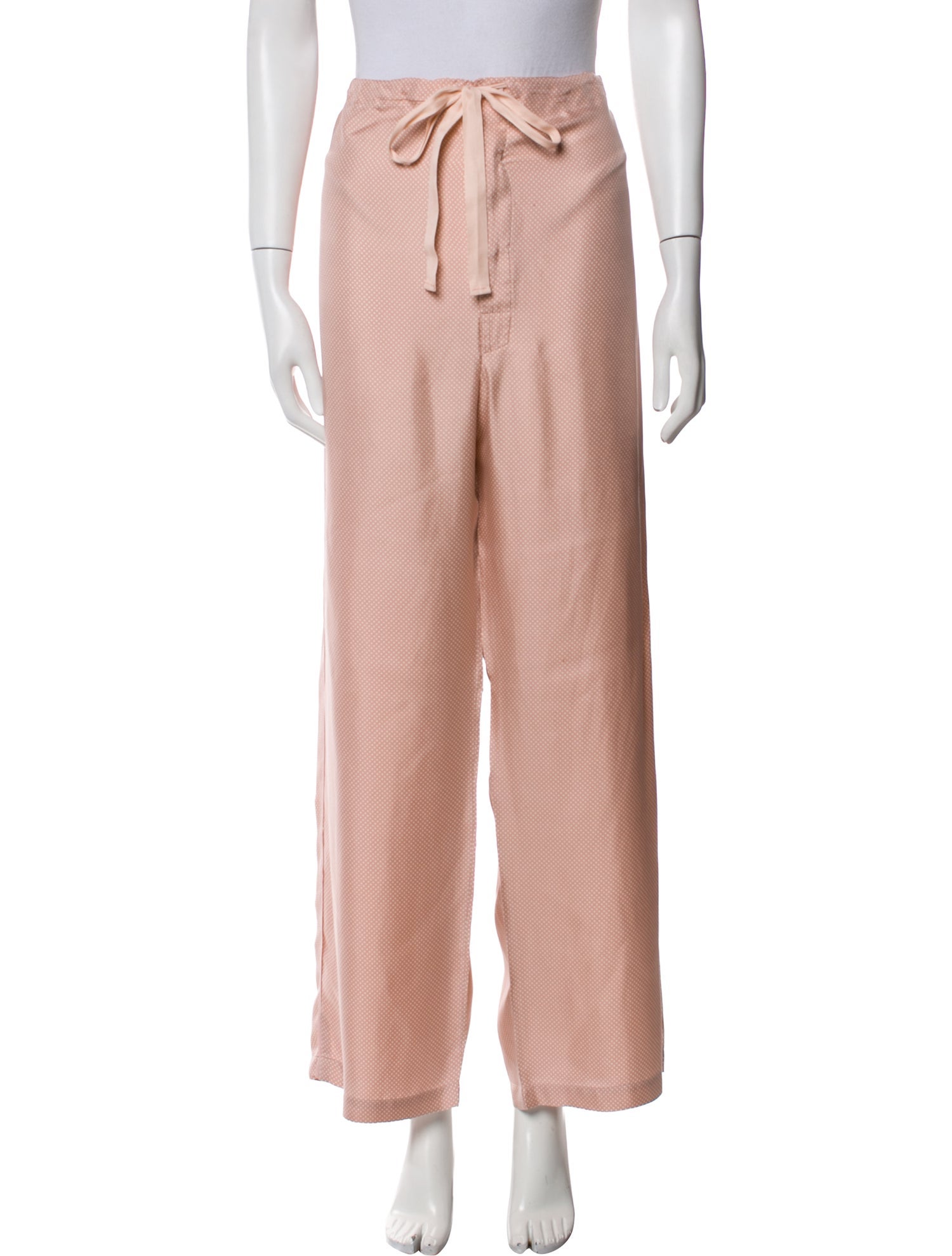 Araks Silk Polka Dot Print Pajamas