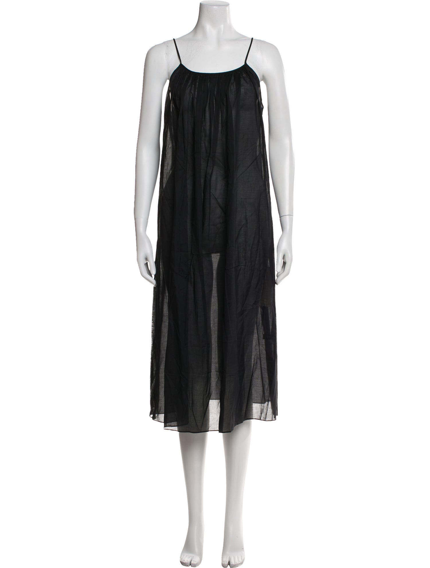 Araks Scoop Neck Knee-Length Dress