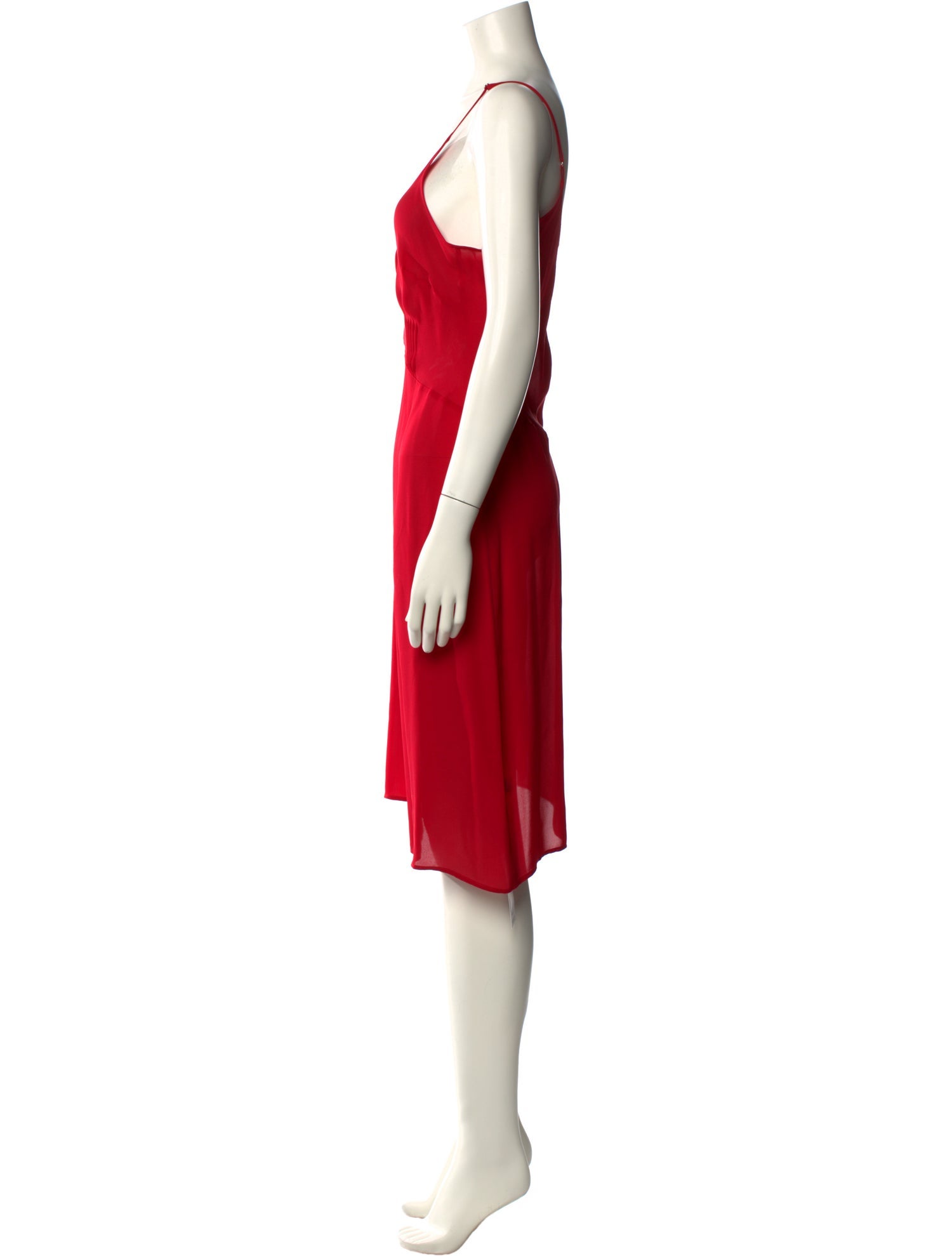 Araks Silk Knee-Length Dress