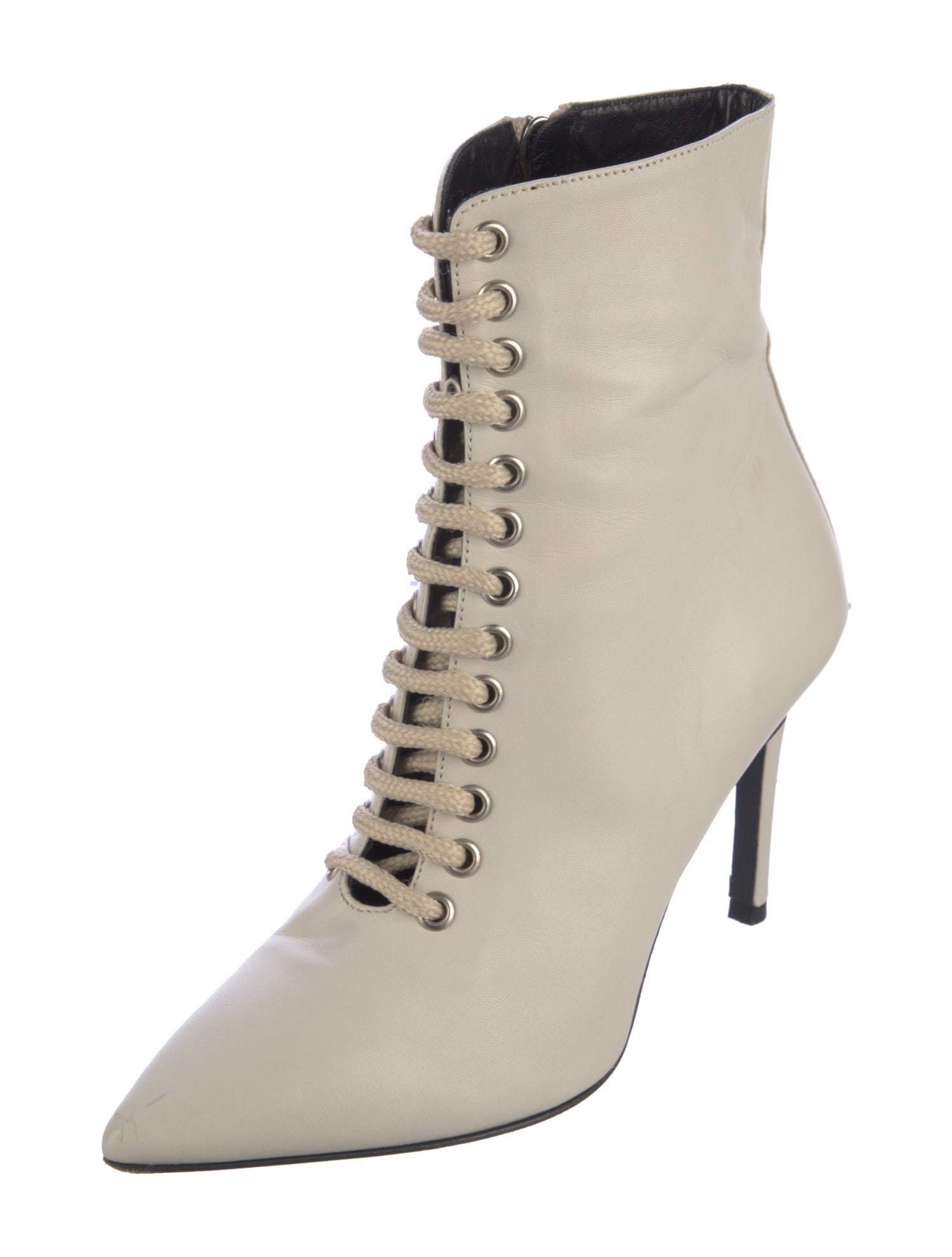 Archive Leather Lace-Up Boots