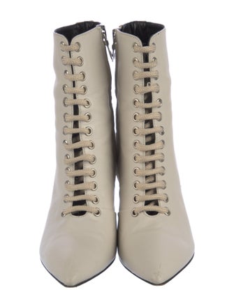 Archive Leather Lace-Up Boots