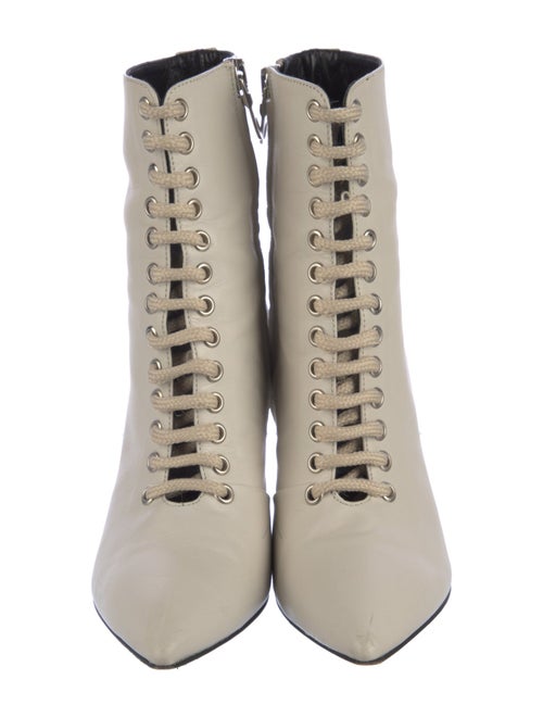 Archive Leather Lace-Up Boots