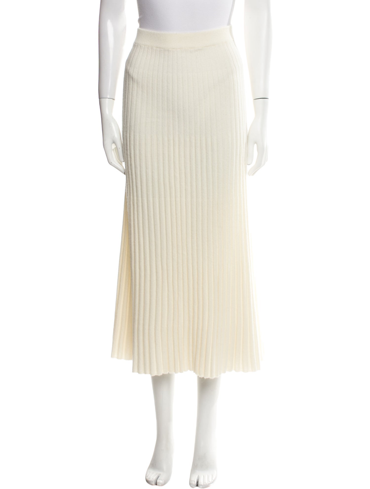 Arch4 Cashmere Midi Length Skirt