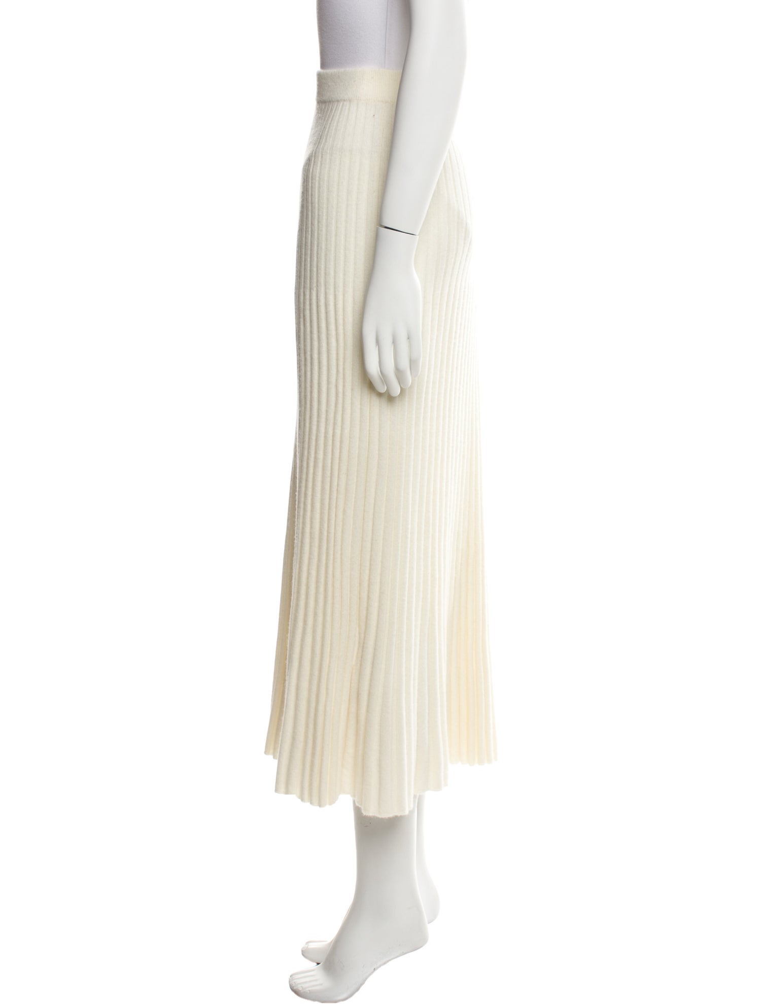 Arch4 Cashmere Midi Length Skirt