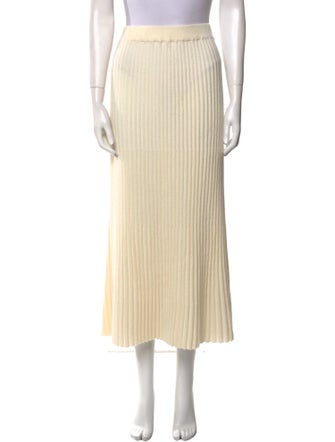Arch4 Cashmere Midi Length Skirt