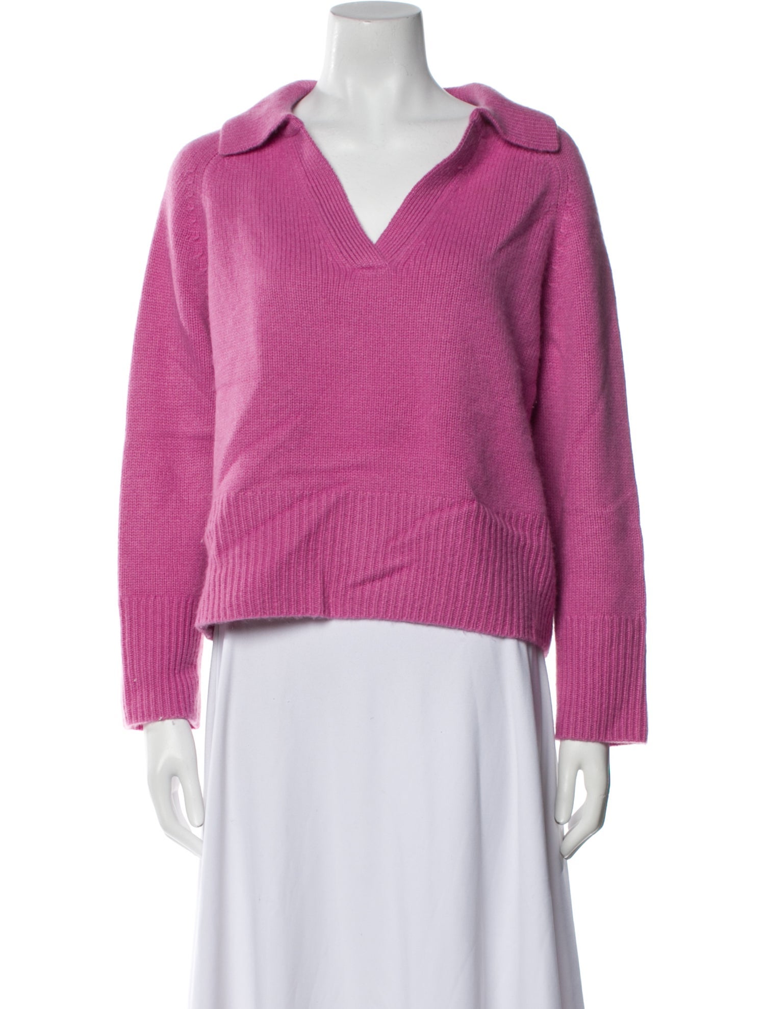 Arch4 Cashmere Long Sleeve Polo