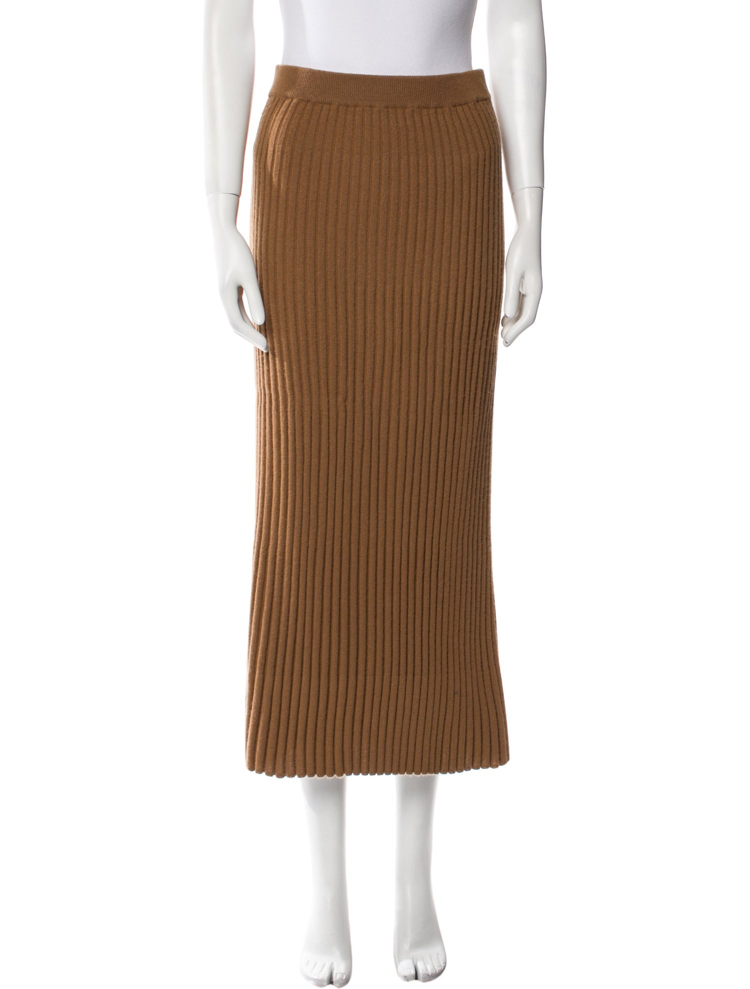 Arch4 Cashmere Midi Length Skirt