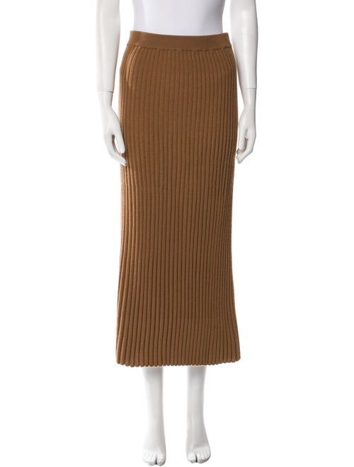 Arch4 Cashmere Midi Length Skirt