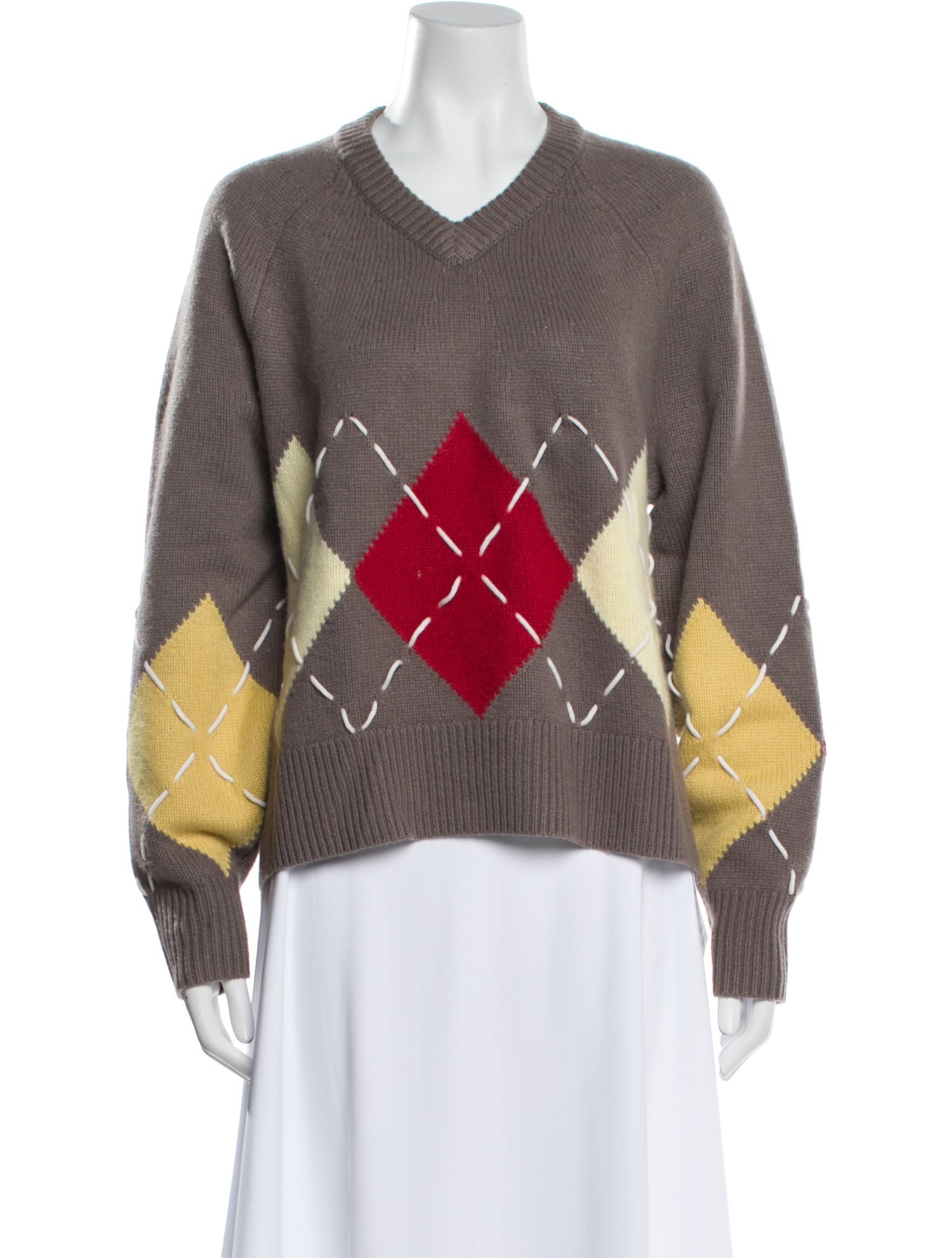 Arch4 Cashmere Printed Sweater