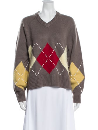 Arch4 Cashmere Printed Sweater