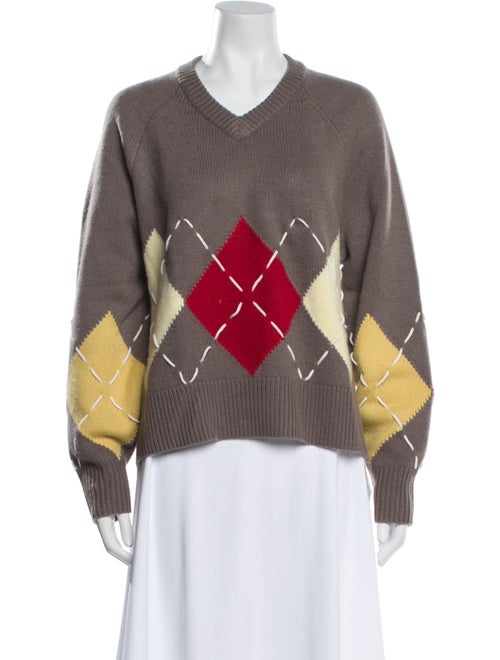 Arch4 Cashmere Printed Sweater