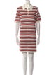 Arch4 Striped Mini Dress