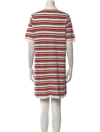Arch4 Striped Mini Dress