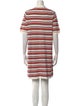 Arch4 Striped Mini Dress