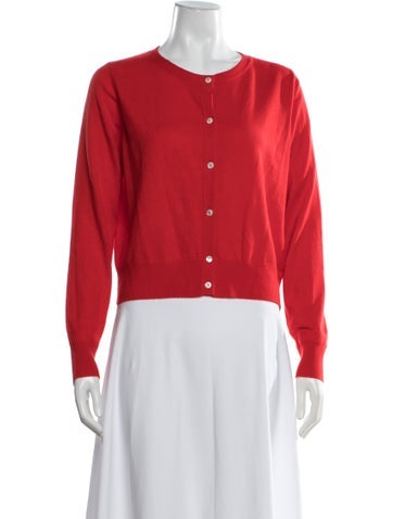 Pre-owned Arch4 Cashmere Crew Neck Sweater In Red